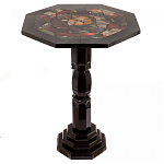 Кофейный стол из натуральных камней Змеевик и Яшма Natural Stone Tables варинант исполнения - 5 | Loft Concept в Уфе