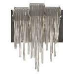 Бра с перфорированными металлическими дугами и цепочками 22 см Atlantis Chain варинант исполнения - 9 | Loft Concept в Уфе