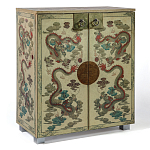 Комод в стиле шинузари с росписью Chinese Eastern Dragon варинант исполнения - 4 | Loft Concept в Уфе