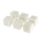 Камни для охлаждения виски из белого мрамора Natural Stone Cube варинант исполнения - 3 | Loft Concept в Уфе