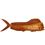 Статуэтка деревянная в виде рыбы Fish of the World варинант исполнения - 3 | Loft Concept в Уфе