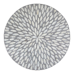 Столик с инкрустацией с перламутровым узором Flower Grey варинант исполнения - 2 | Loft Concept в Уфе