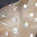 Статуэтка курица с текстурной поверхностью бежевого цвета Rustic Chicken варинант исполнения - 2 | Loft Concept в Уфе