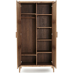 Шкаф из массива сосны с орнаментом "Ёлочка" Geometric Ornament варинант исполнения - 3 | Loft Concept в Уфе