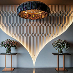 Гипсовая 3D Панель CRYSTAL SYMPHONY A варинант исполнения - 1 | Loft Concept в Уфе