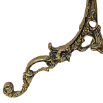 Стол бронзовый круглый с мраморной столешницей Coffee De Bronze варинант исполнения - 2 | Loft Concept в Уфе