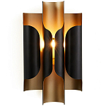 Бра из металла Dolton Wall Lamp Black варинант исполнения - 1 | Loft Concept в Уфе