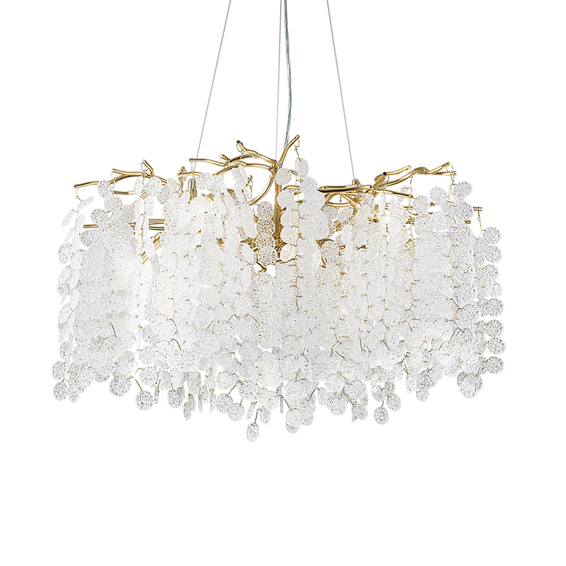 Люстра Raindrops Золотая Золотой в Уфе | Loft Concept 
