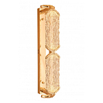 Бра прямоугольное с текстурным природным рисунком IceFlame варинант исполнения - 1 | Loft Concept в Уфе