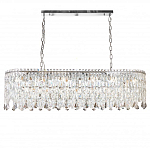 Люстра овальная с хрустальными подвесками Roul Crystal Light варинант исполнения - 5 | Loft Concept в Уфе