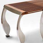 Дизайнерский раздвижной обеденный стол Poltronova Split Dining Table варинант исполнения - 8 | Loft Concept в Уфе