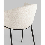 Стул Brace букле белый варинант исполнения - 3 | Loft Concept в Уфе