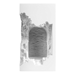 Встраиваемый в стену гипсовый светильник под покраску с эффектом разрушенной стены Antiquity Athena варинант исполнения - 2 | Loft Concept в Уфе