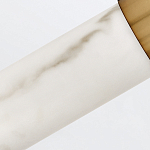 Бра для ванных комнат вертикальное с вытянутым плафоном из алебастра Hinkley варинант исполнения - 6 | Loft Concept в Уфе