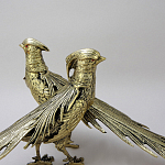 Статуэтка бронзовая пара Фазаны Bronze Birds варинант исполнения - 1 | Loft Concept в Уфе