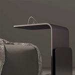 Stolik 90 Журнальный столик из шпона ясеня с чёрной эмалью варинант исполнения - 1 | Loft Concept в Уфе