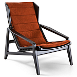 Дизайнерское кресло с подлокотниками из массива дерева Gio Ponti D.156.3 Armchair варинант исполнения - 1 | Loft Concept в Уфе