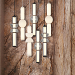 Подвесной светильник с белыми матовыми плафонами Hiding secrets варинант исполнения - 5 | Loft Concept в Уфе