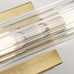 Бра горизонтальное с рифленым стеклянным плафоном Kichler варинант исполнения - 3 | Loft Concept в Уфе