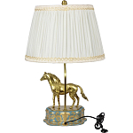 Настольная лампа из фарфора Лошадь Frodi варинант исполнения - 2 | Loft Concept в Уфе