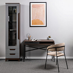 Стол рабочий в стиле лофт с ящиком и нишей для хранения Urban Style Space 2 варинант исполнения - 7 | Loft Concept в Уфе