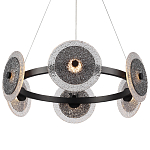 Люстра с плафонами из фактурного двойного стекла Heterochromia варинант исполнения - 2 | Loft Concept в Уфе