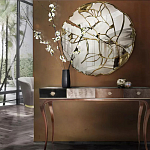 Консоль c 4-мя выдвижными ящиками и изогнутыми ножками Untamed Console варинант исполнения - 4 | Loft Concept в Уфе