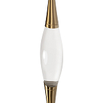 Подвесной светильник с хрустальным плафоном и бронзовым основанием Renee Glass Drops  варинант исполнения - 4 | Loft Concept в Уфе