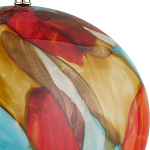 Настольная лампа разноцветная с овальным тканевым абажуром Abstraction варинант исполнения - 1 | Loft Concept в Уфе