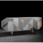 Комод с фасадом из геометрических фигур Coleccion Alexandra варинант исполнения - 2 | Loft Concept в Уфе