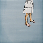 Плитка с узором Девочка единорог варинант исполнения - 4 | Loft Concept в Уфе