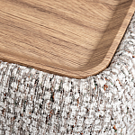 Столик прикроватный мягкий Soft Table from Chenille варинант исполнения - 4 | Loft Concept в Уфе