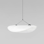 Подвесной светильник с белым тканевым плафоном в форме облака Crystal Cloud Junction варинант исполнения - 6 | Loft Concept в Уфе