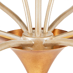 Люстра с плафонами в виде цветов Golden Bird of Paradise варинант исполнения - 2 | Loft Concept в Уфе