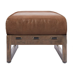 Банкетка Duncan винтажная коричневая кожа варинант исполнения - 2 | Loft Concept в Уфе