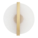 Бра с белым матовым стеклянным плафоном круглой формы Soft Glow Harmony варинант исполнения - 1 | Loft Concept в Уфе