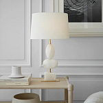 Настольная лампа на фигурном мраморном основании Conundrum варинант исполнения - 2 | Loft Concept в Уфе