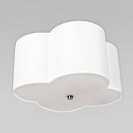 Потолочный светильник с белым волнистым плафоном из ткани Vitorino варинант исполнения - 3 | Loft Concept в Уфе