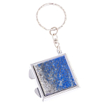 Зеркало брелок складное двухстороннее из натурального камня Лазурит Stone Mirrors варинант исполнения - 5 | Loft Concept в Уфе