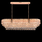 Люстра овальная с каскадом из прозрачного хрусталя Constant Sparks варинант исполнения - 2 | Loft Concept в Уфе