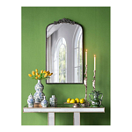 Ваза фигурная с сине-зелеными узорами распустившихся цветов Blossoming Spring варинант исполнения - 5 | Loft Concept в Уфе