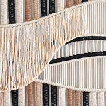 Художественный Гобелен из нитей Макраме Dunes Wall Art варинант исполнения - 2 | Loft Concept в Уфе