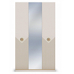 Шкаф трёхдверный с 1-ой зеркальной дверью Satin Furniture варинант исполнения - 2 | Loft Concept в Уфе