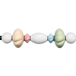 Подвесной светильник линейный с керамическими элементами 24W LED Fragrant Light варинант исполнения - 5 | Loft Concept в Уфе