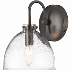 Бра с куполообразным прозрачным плафоном Glass Dome with Seeds варинант исполнения - 2 | Loft Concept в Уфе