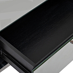 Тумбочка зеркальная с ящиком Mirror Chrome Cabinet варинант исполнения - 5 | Loft Concept в Уфе