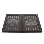 Подарочные нарды из натурального камня с гравировкой Backgammon from Stone варинант исполнения - 3 | Loft Concept в Уфе