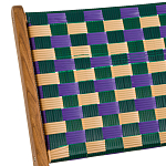 Кресло низкое из массива тика Barbados варинант исполнения - 4 | Loft Concept в Уфе