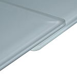 Стол обеденный раскладной со стеклянной столешницей Futuristic Table варинант исполнения - 3 | Loft Concept в Уфе