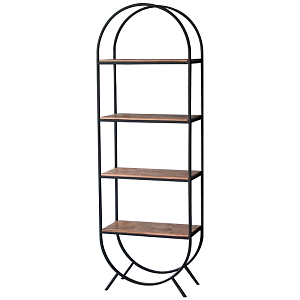Стеллаж Lugo Industrial Metal Rust Black Rack